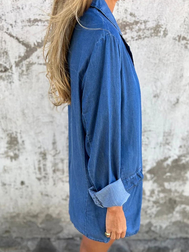 Romilda - Giacca Di Jeans Sovradimensionato