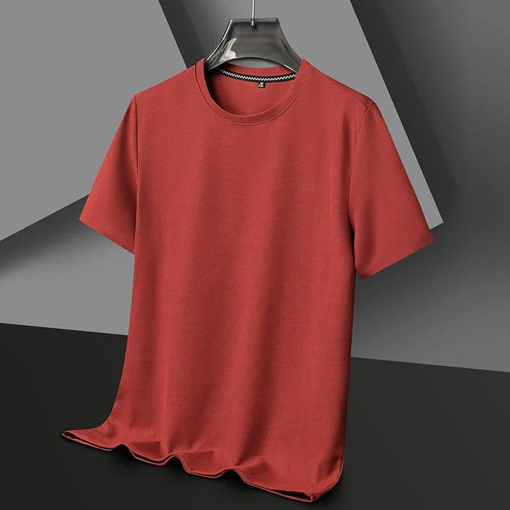 Michalis - Maglietta Elegante A Maniche Corte