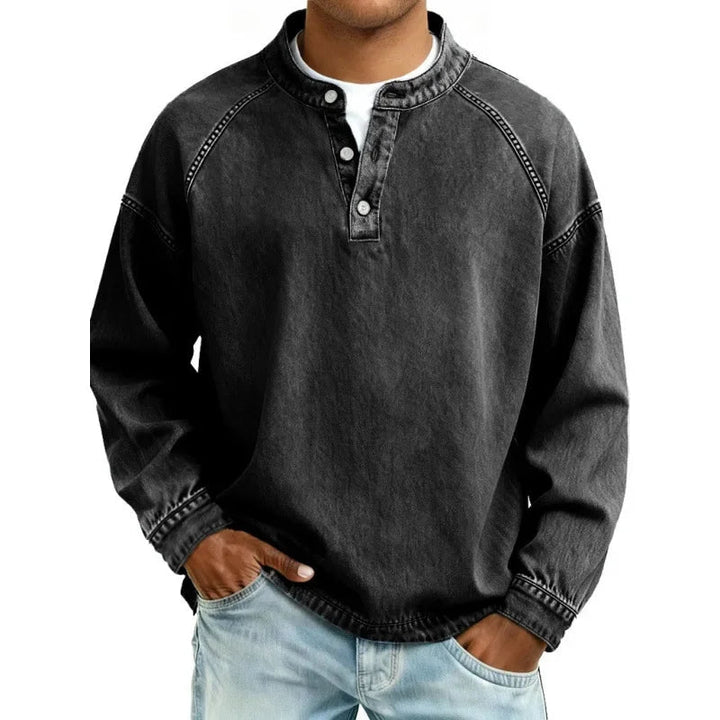 Stuart - Camicia Vintage Con Bottoni