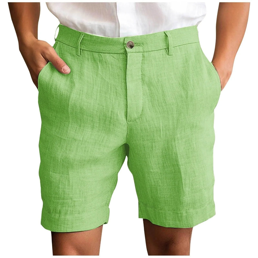 Fotis - Eleganti Pantaloncini in Lino