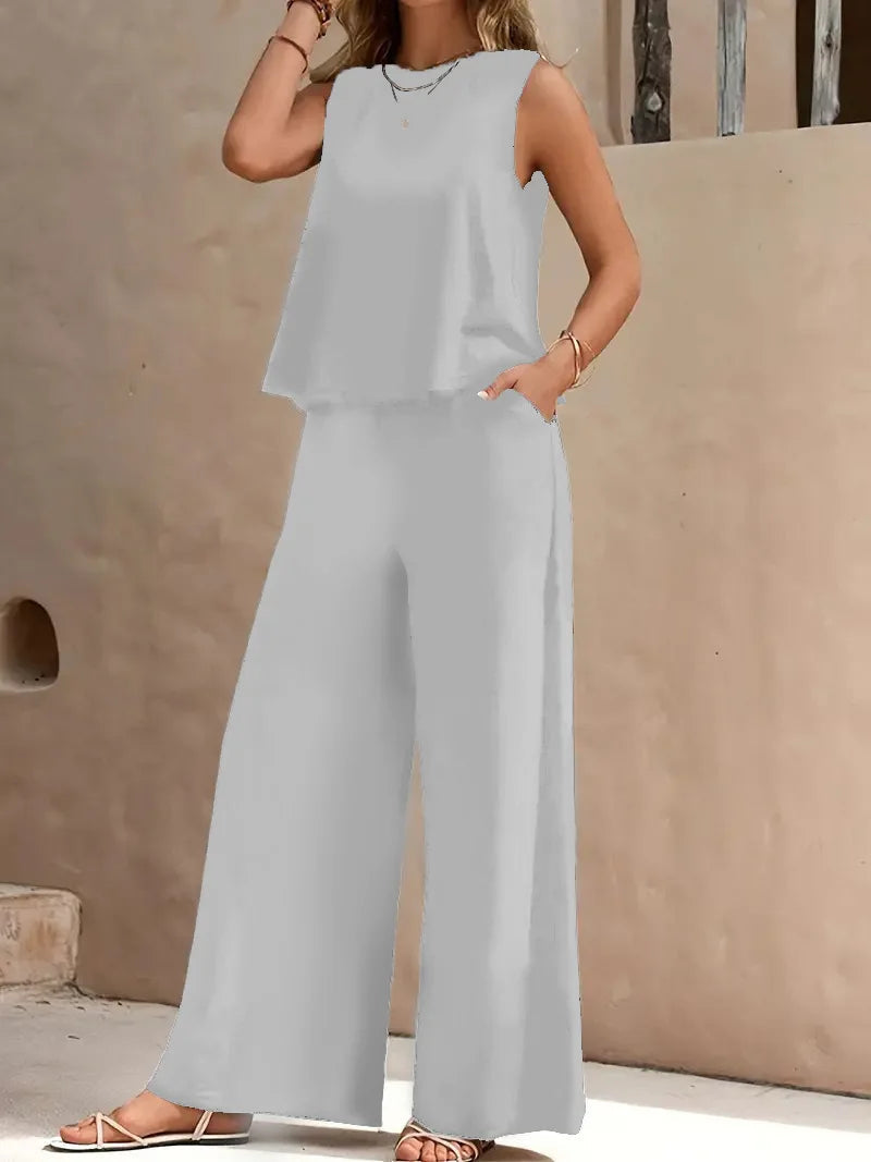 Dollie - Senza Maniche Set Due Pezzi