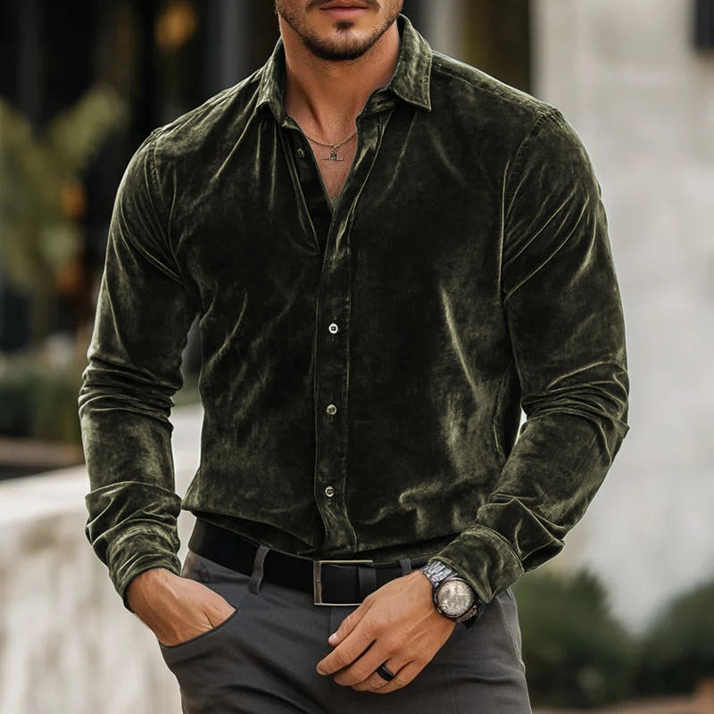 Kalana - Elegante Camicia a Maniche lunghe Con Colletto