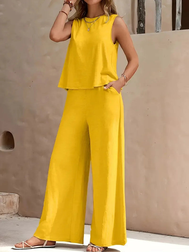 Dollie - Senza Maniche Set Due Pezzi