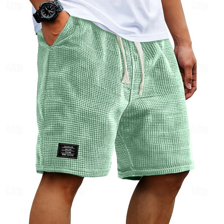 Jerick - Pantaloncini Con Trama a Nido d'ape