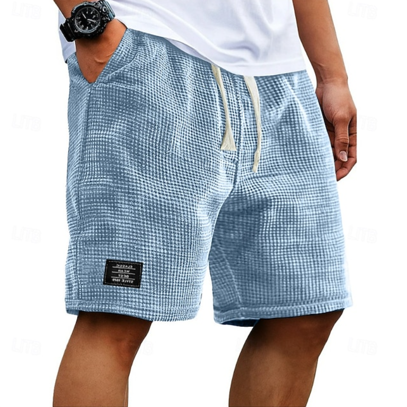 Jerick - Pantaloncini Con Trama a Nido d'ape