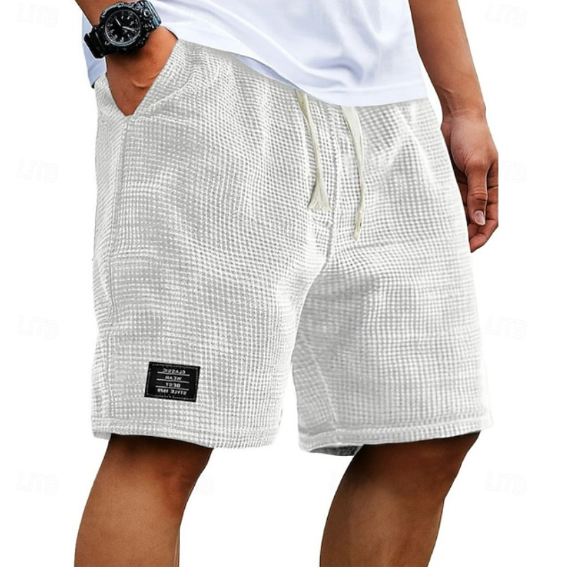 Jerick - Pantaloncini Con Trama a Nido d'ape