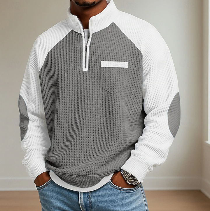 Lewiss - Maglione Con Collo Alto E Chiusura a Zip