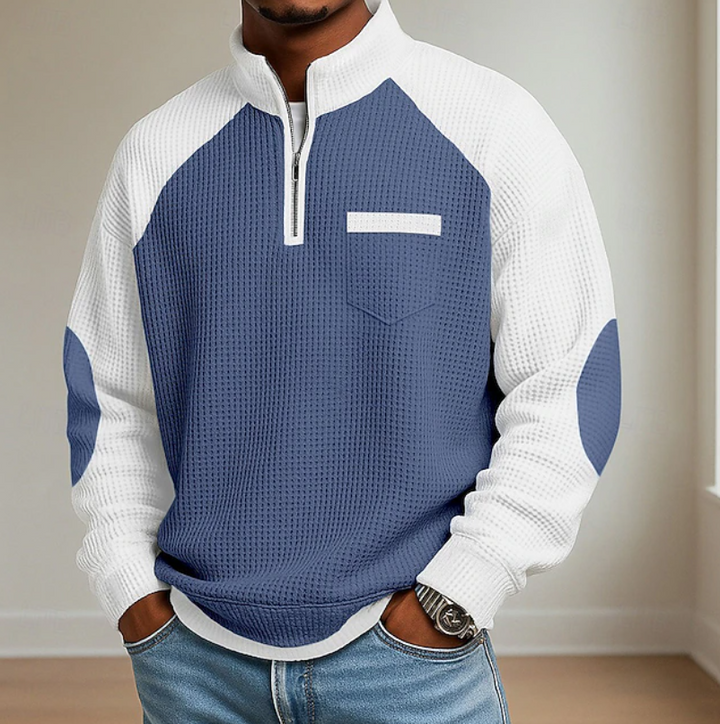 Lewiss - Maglione Con Collo Alto E Chiusura a Zip