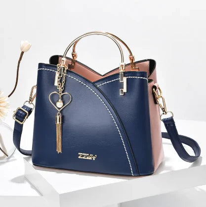 Orianna - Borsa Moderna Bicolore Firmata
