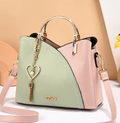 Orianna - Borsa Moderna Bicolore Firmata