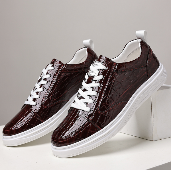 Deion - Scarpe Da Ginnastica Stringata in Pelle