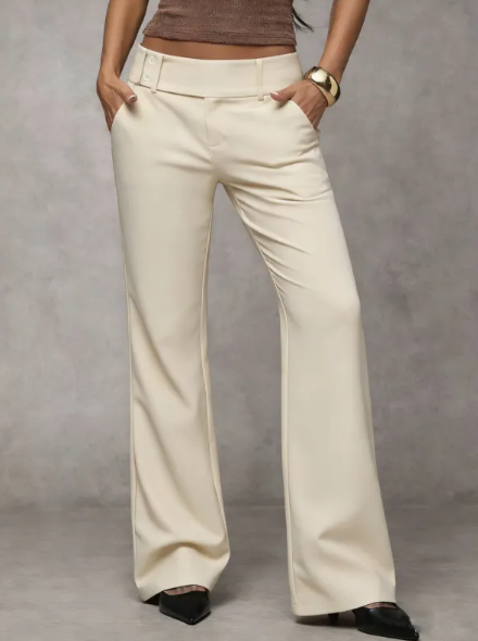 Fanny - Pantaloni Eleganti a Zampa