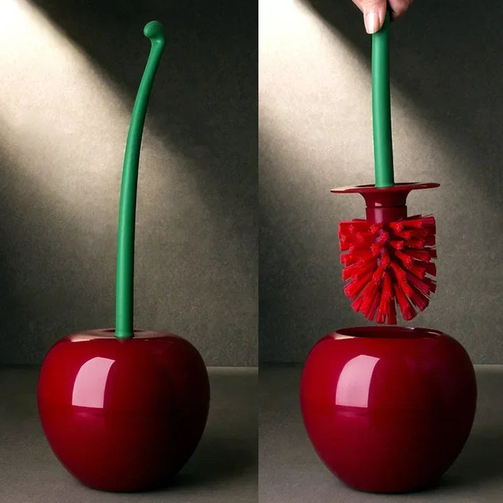 ToiletTart - Scopino e Portascopino In Ciliegio