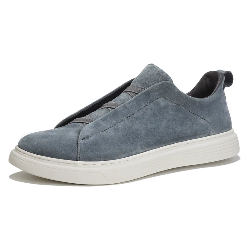 Derek - Elegante Scarpa Da Ginnastica In Pelle Scamosciata