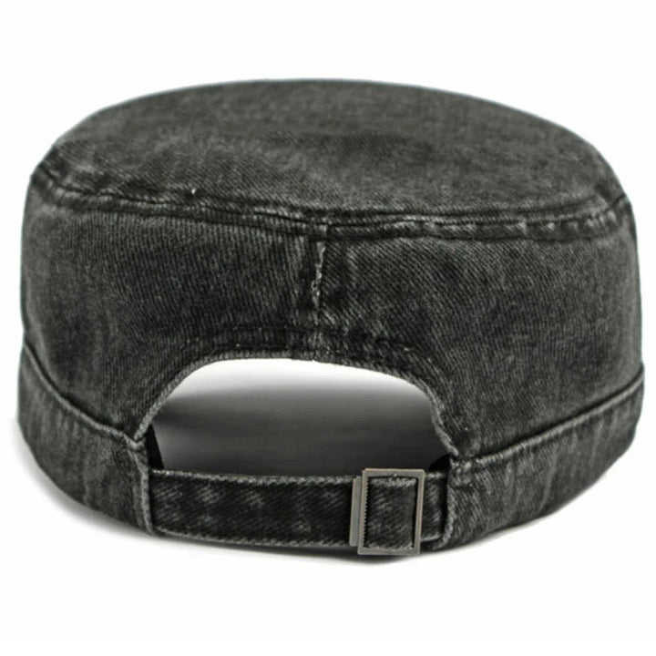 Salih - Cappellino in Denim Con Cinturino Con Fibbia