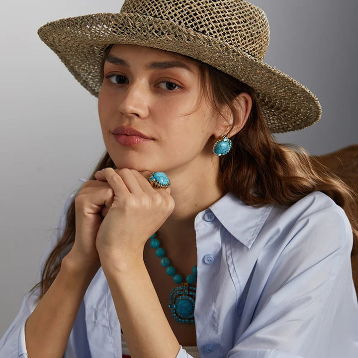 Maliya - Set di Pietre Preziose Turchesi