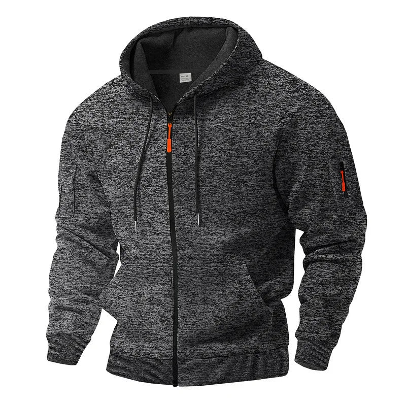 Jesson - Giacca Elegante In Pile Con Cappuccio