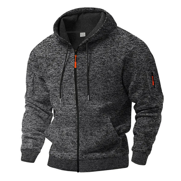 Jesson - Giacca Elegante In Pile Con Cappuccio