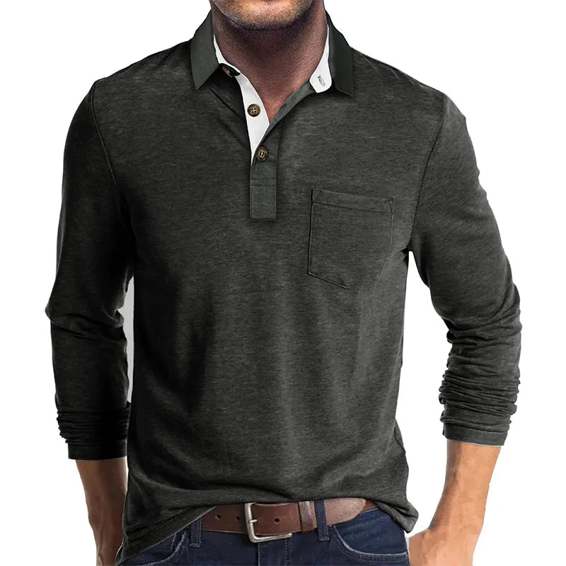 Romualdas - Camicia Elegante a Maniche Lunghe