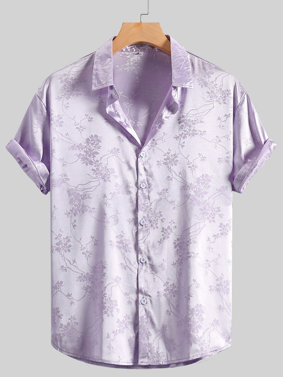 Bogdan - Elegante Manica Corta Stampato Camicia