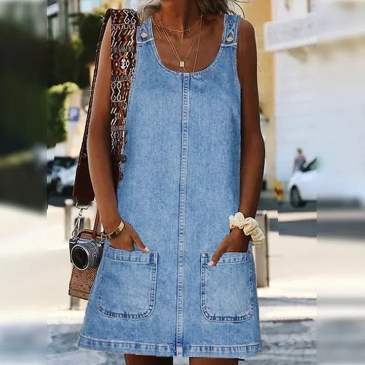 Lucelia - Abito Pratico e Leggero In Denim