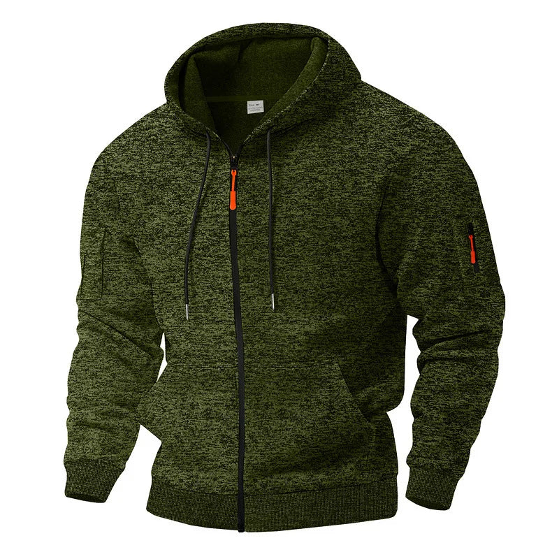 Jesson - Giacca Elegante In Pile Con Cappuccio