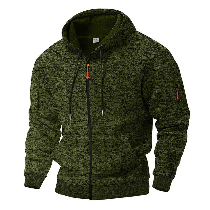 Jesson - Giacca Elegante In Pile Con Cappuccio