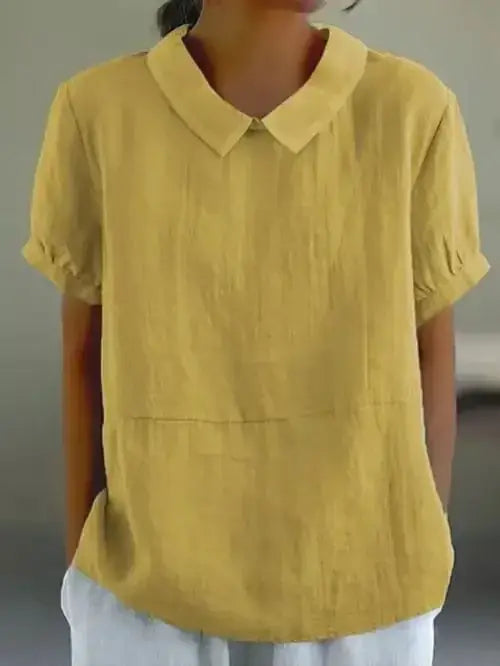 Henny - Elegante Camicetta di Cotone