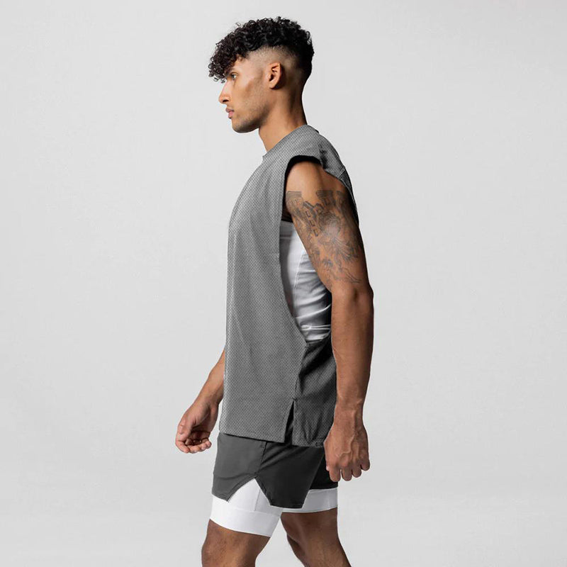 Julius – Gilet Girocollo Con Laterale Aperto