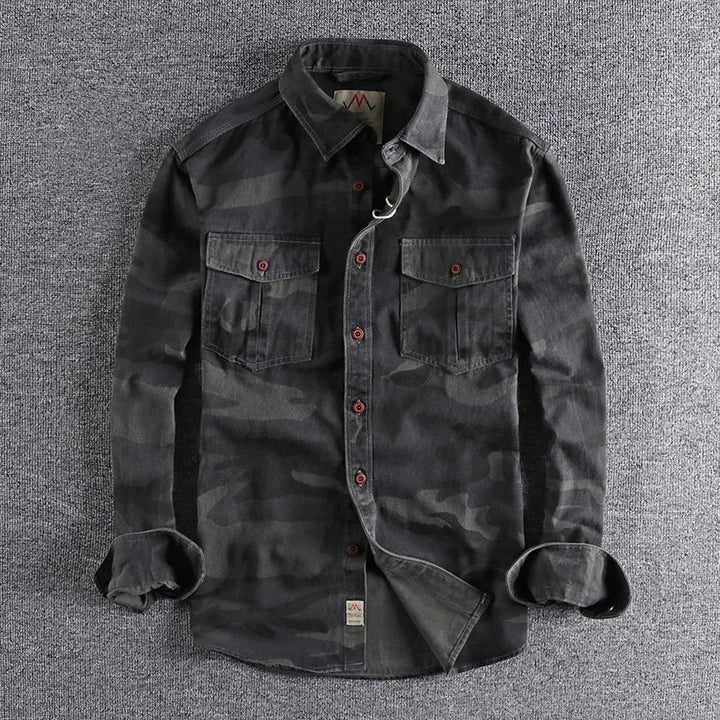 Firat - Camicia a Maniche Lunghe Con Bottoni