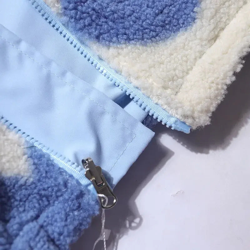 Kanika - Giacca Reversibile Con Stampa a Cuori