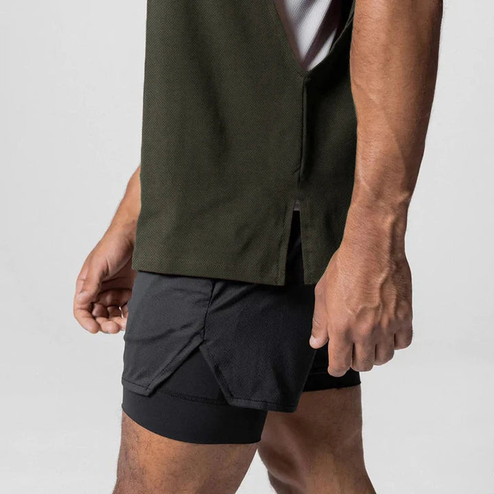 Julius – Gilet Girocollo Con Laterale Aperto
