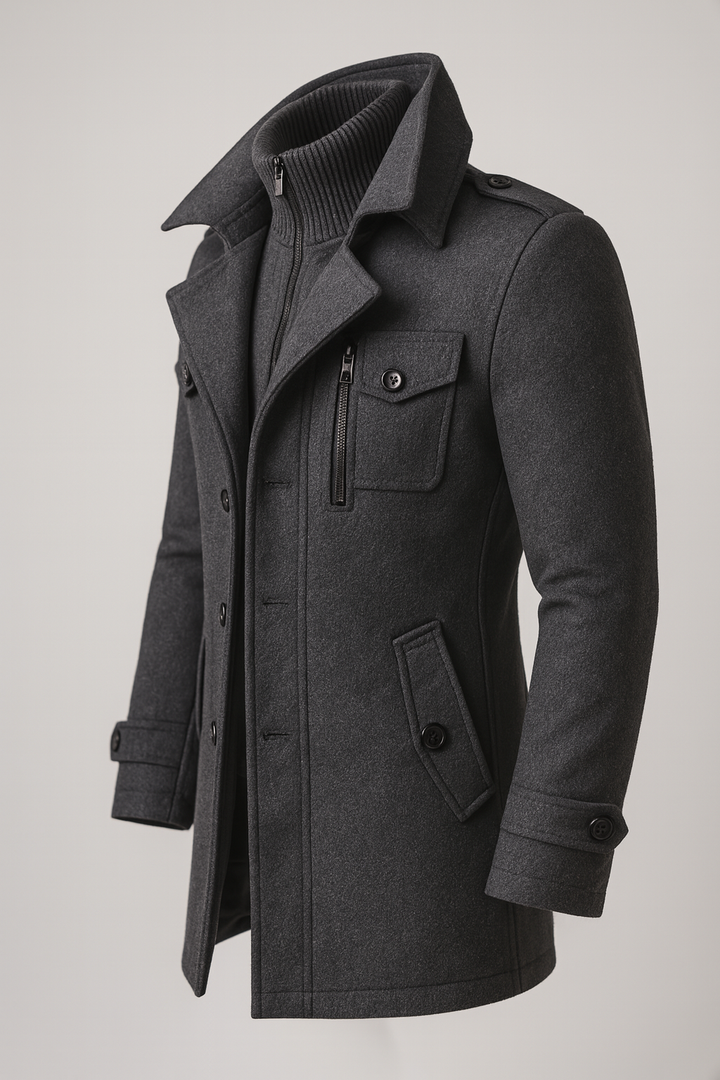 Mykhailo - Cappotto Invernale Con Cerniera