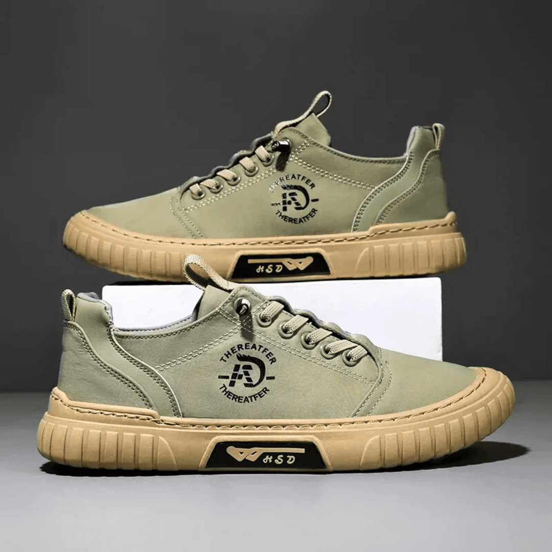Rahal - Sneakers in Pelle Scamosciata Con Lacci