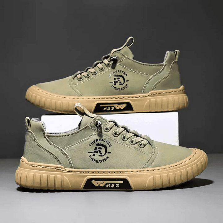 Rahal - Sneakers in Pelle Scamosciata Con Lacci