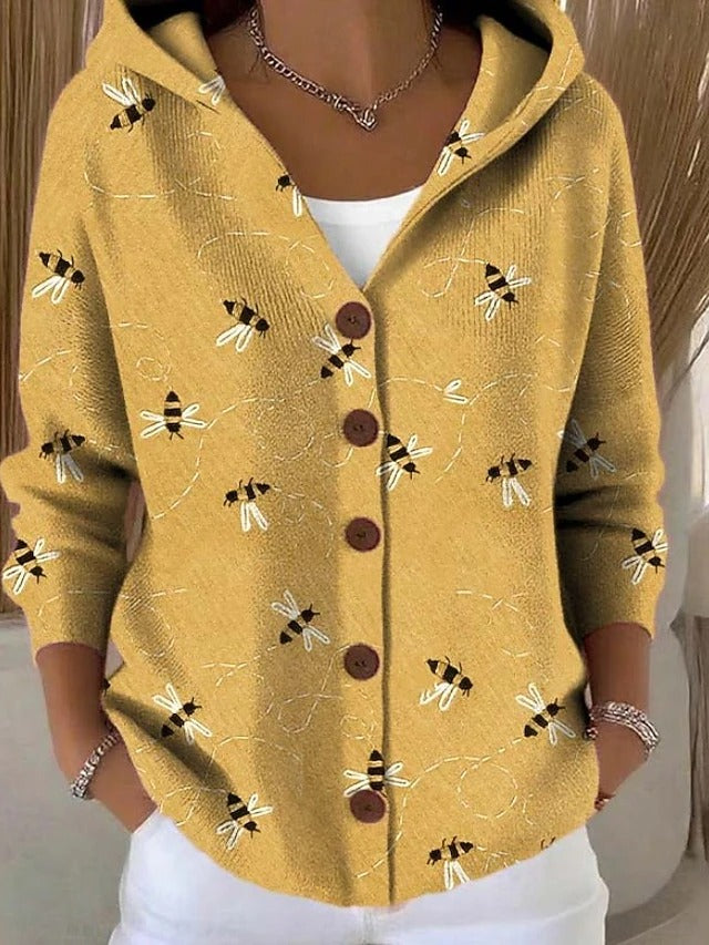 Shaharit - Elegante Cardigan Accogliente Con Bottoni