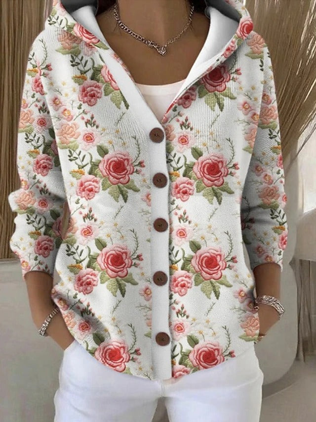 Shaharit - Elegante Cardigan Accogliente Con Bottoni