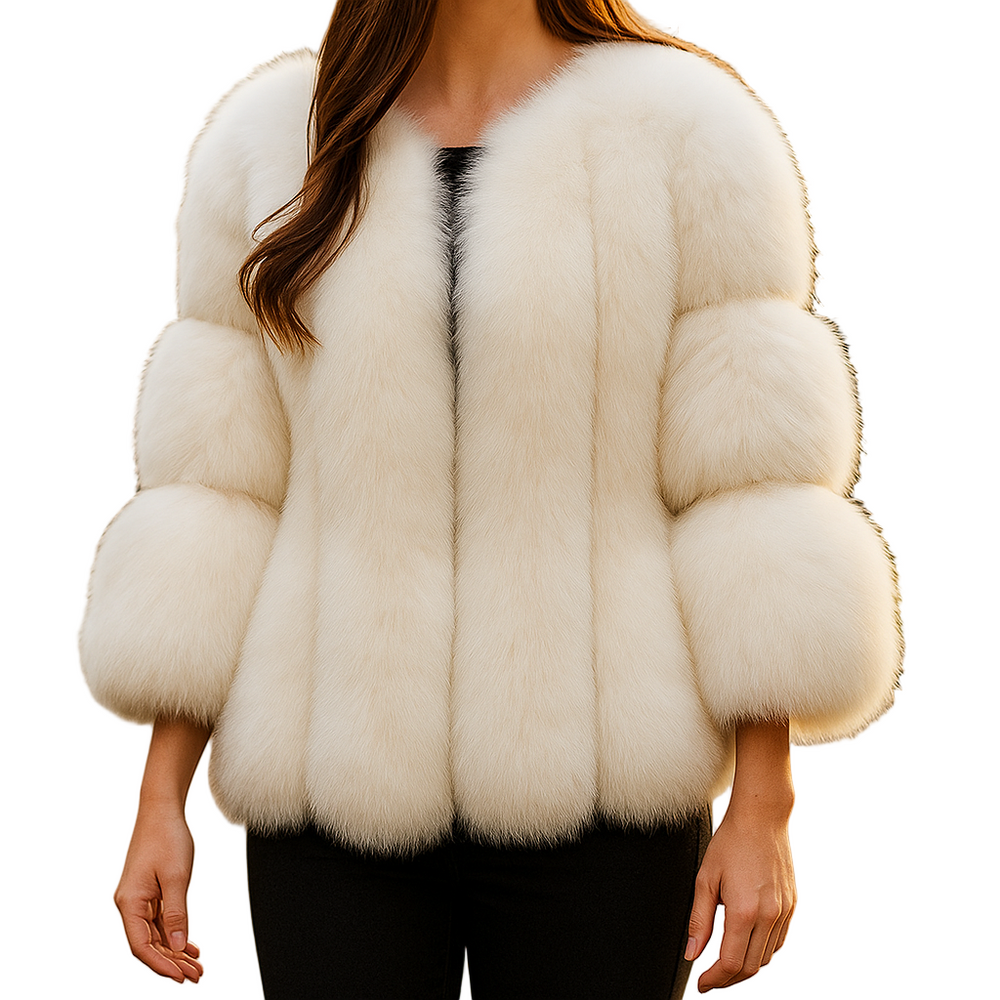 Caitlyn - Elegante Giacca In Pelliccia Sintetica