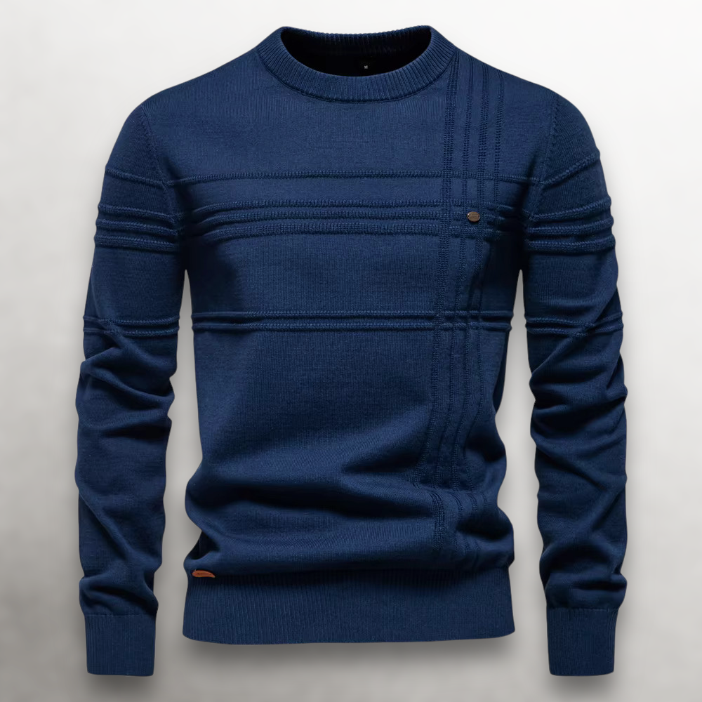 Mugur – Maglione Girocollo Lavorato A Maglia