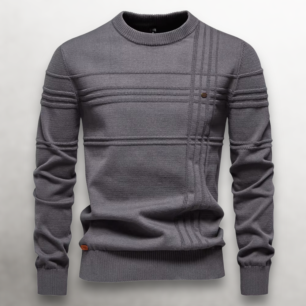 Mugur – Maglione Girocollo Lavorato A Maglia