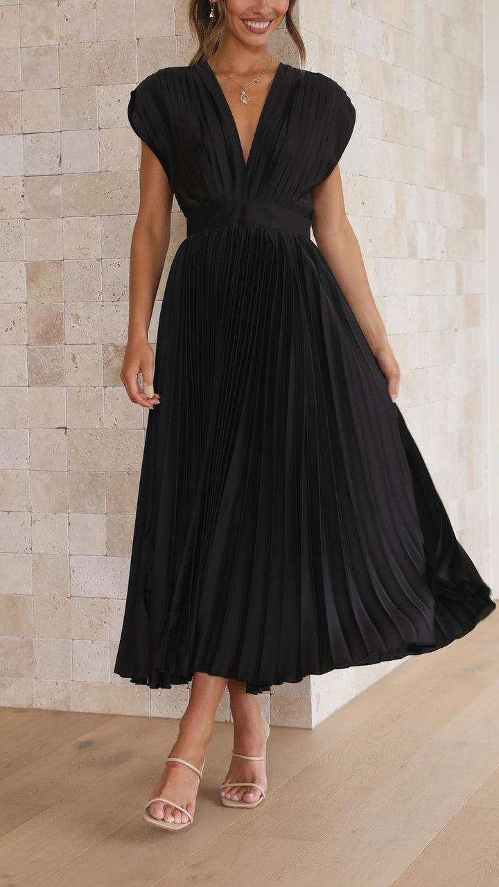 Iria - Abito Elegante a Pieghe