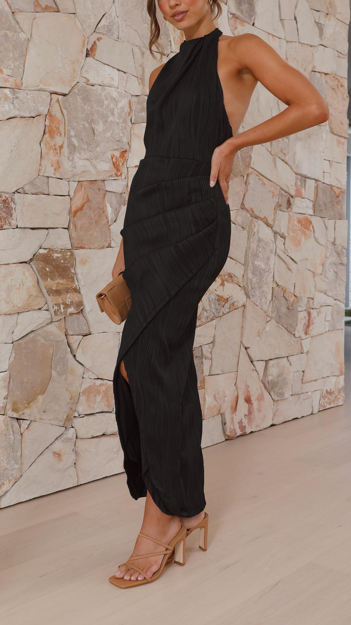 Elmera - Elegante Abito Senza Schienale