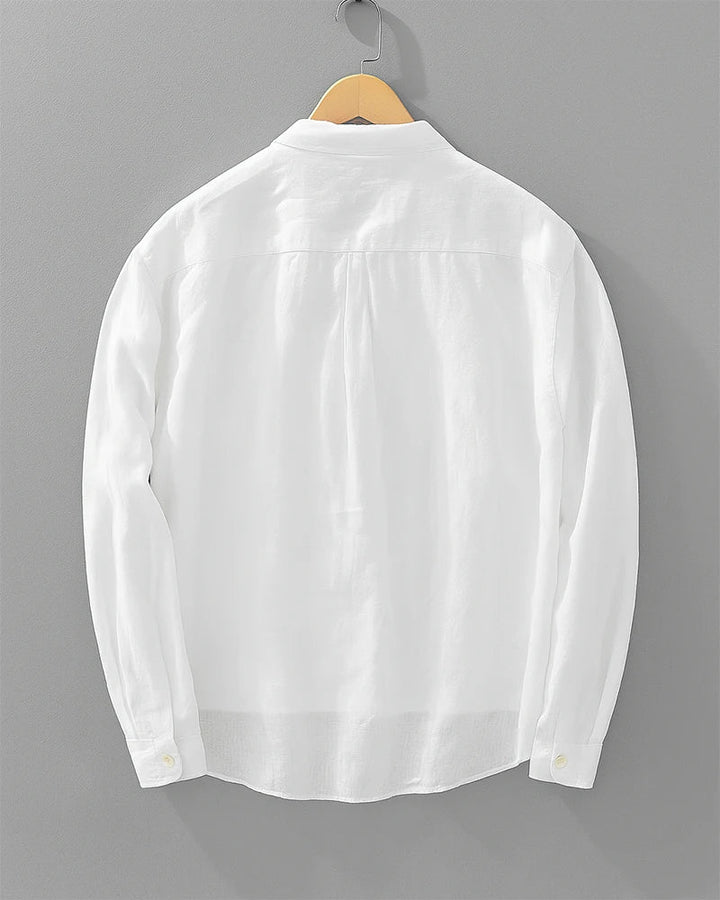 Rustam - Camicia a Maniche Lunghe Con Colletto E Tasca