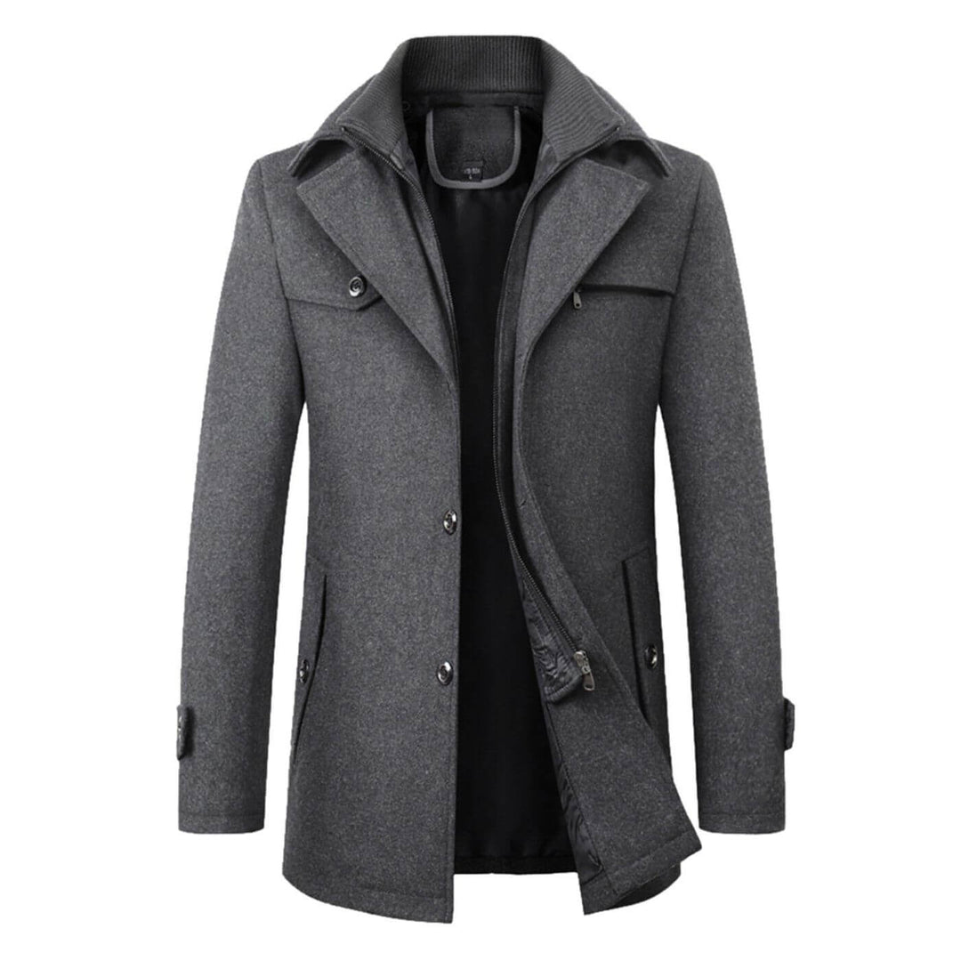 Vesselin - Cappotto Classico a Doppio Collo