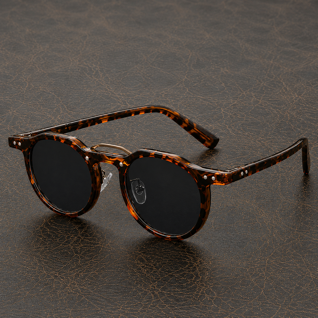 Fillip - Occhiali Da Sole Con Montatura Rotonda Premium