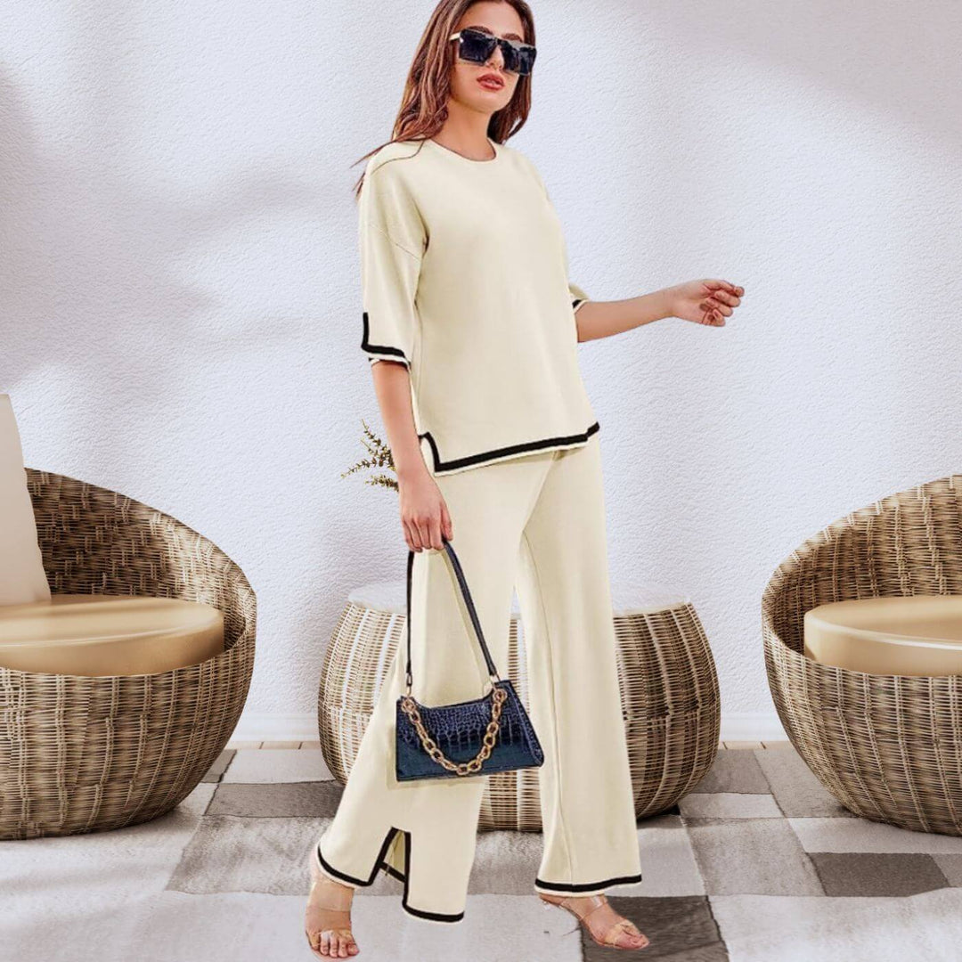 Heleta - Elegante Completo a Due Pezzi in Stile Capri