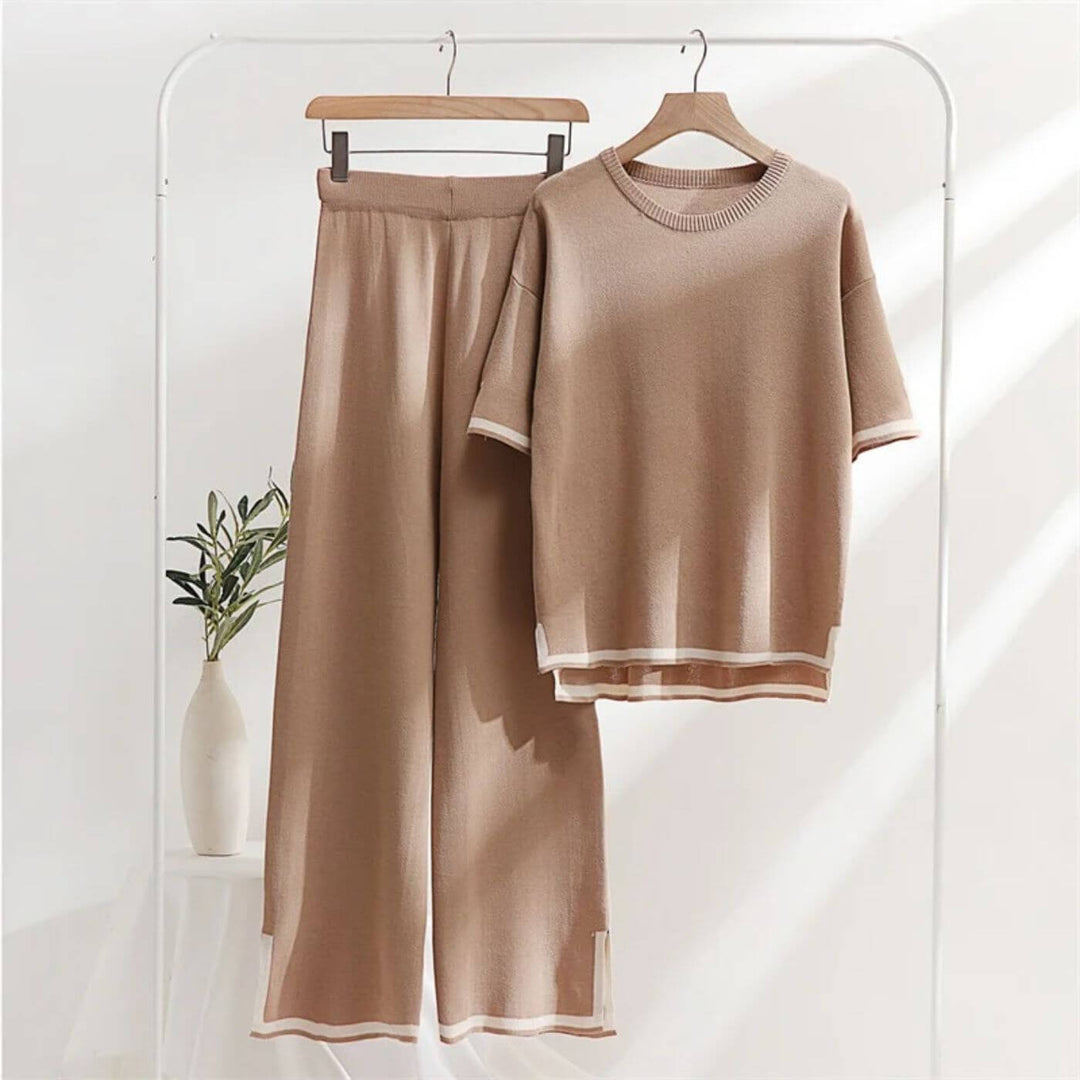 Heleta - Elegante Completo a Due Pezzi in Stile Capri