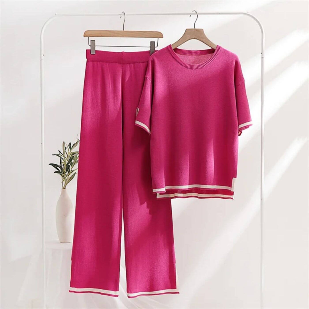 Heleta - Elegante Completo a Due Pezzi in Stile Capri