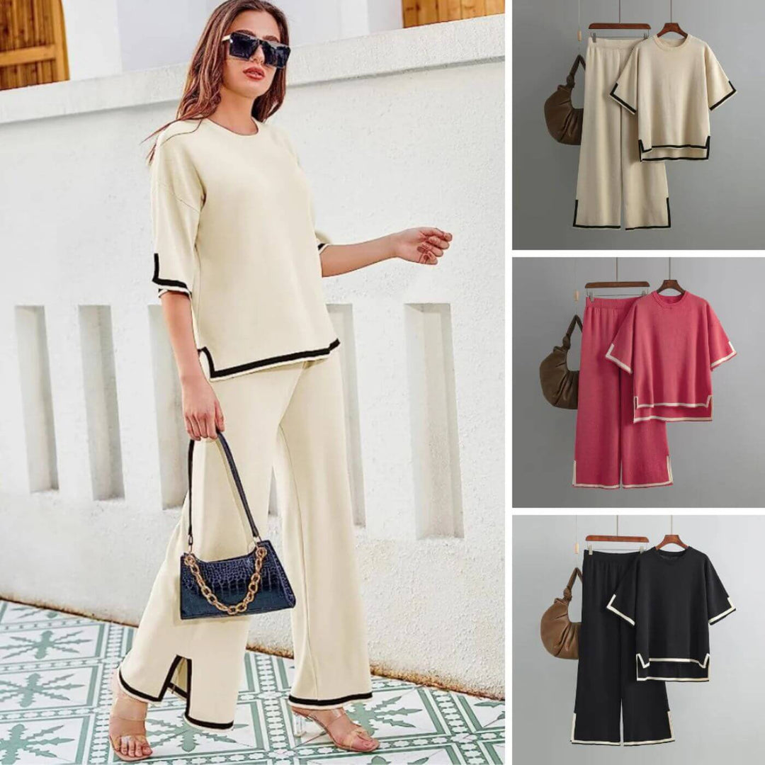 Heleta - Elegante Completo a Due Pezzi in Stile Capri