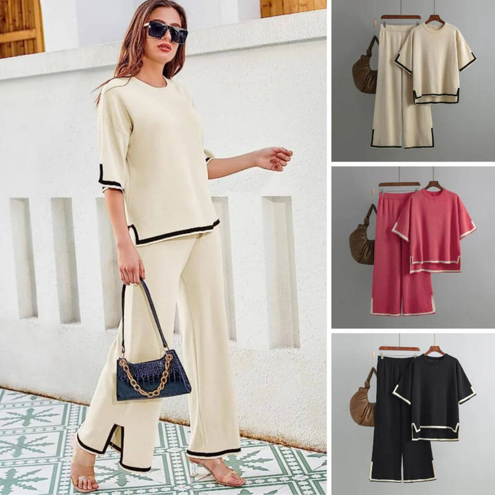 Heleta - Elegante Completo a Due Pezzi in Stile Capri